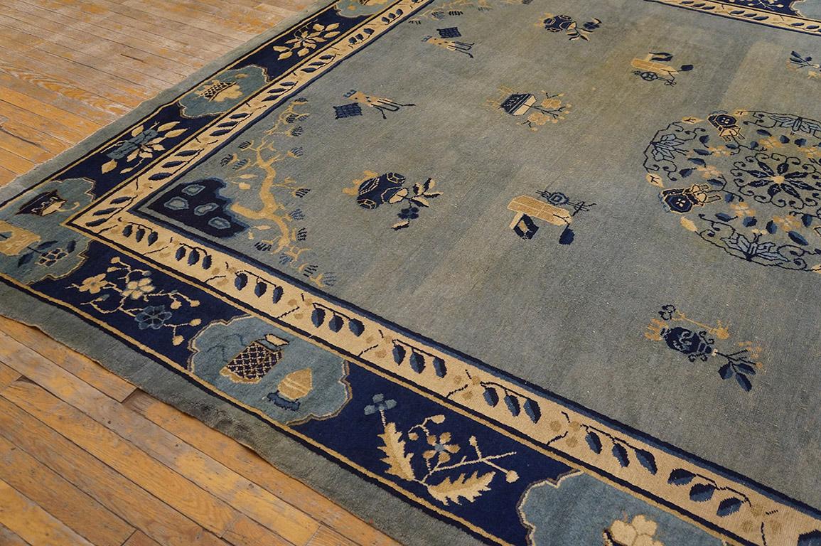 Antiker chinesischer, Peking-Teppich im Angebot 1