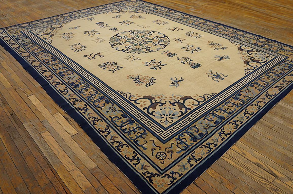 1920s Chinese Peking Carpet ( 9' x 11'9
