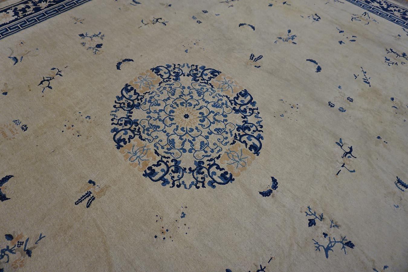 Antique Chinese Peking Rug 9'2