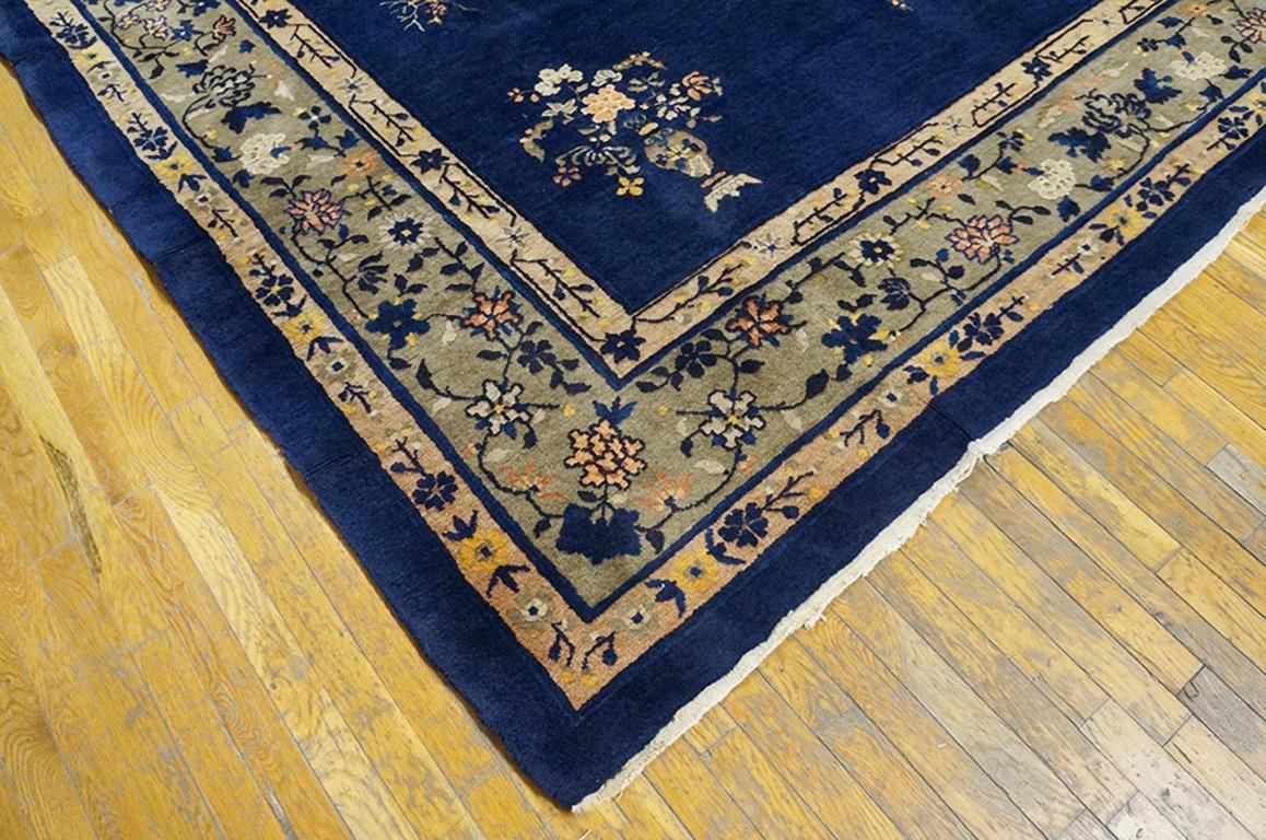 Antique Chinese Peking rug. Size: 9'2