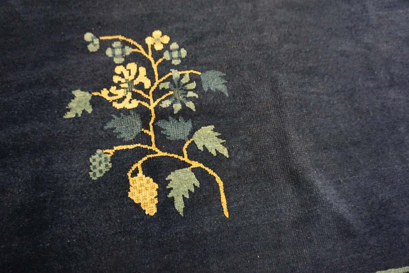 Early 20th Century Chinese Peking Carpet ( 9'3