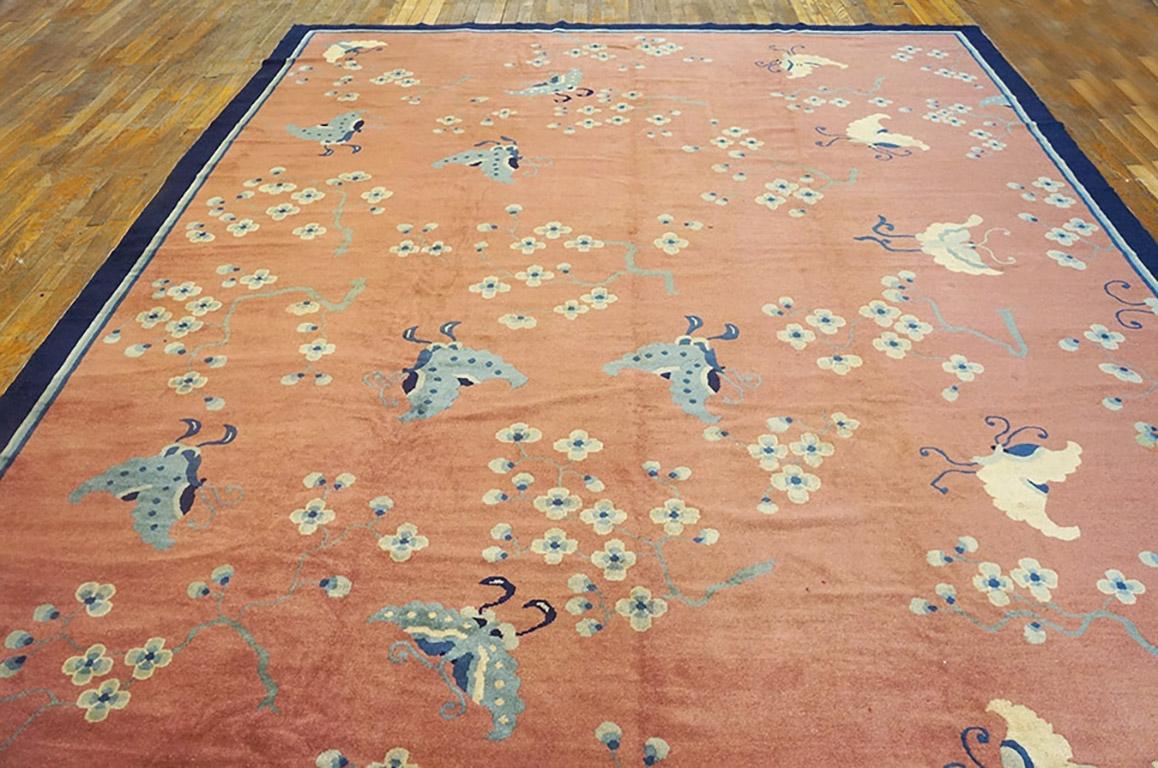 Tapis chinois de Pékin du 19ème siècle ( 9'3