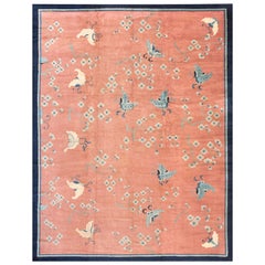 Tapis chinois de Pékin du 19ème siècle ( 9'3"" x 11'9"" - 282 x 368 cm)