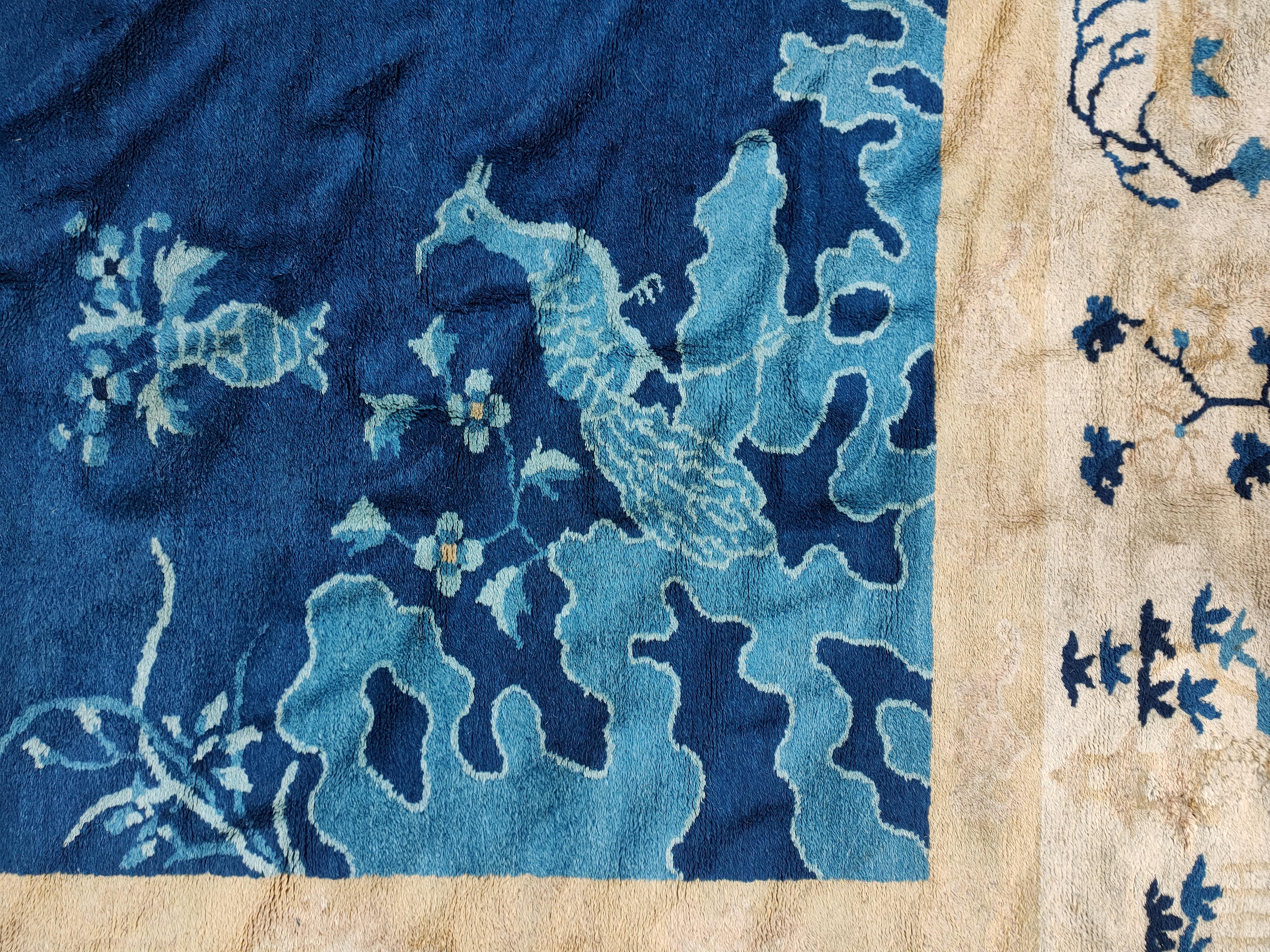 Antique Chinese - Peking rug 9'3