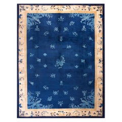 Tapis de Pékin chinois du début du 20ème siècle ( 9'3" x 11'10" )