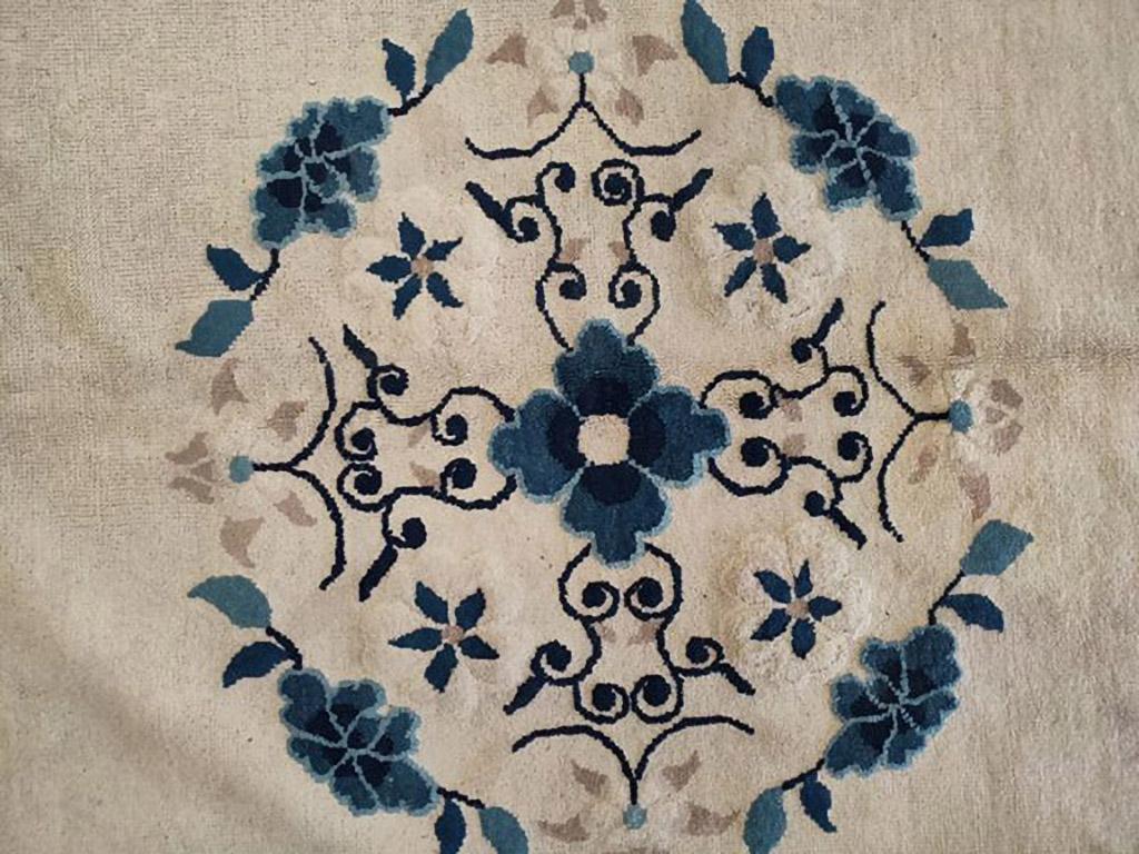 Antique Chinese - Peking Rug, Taille : 9'3 