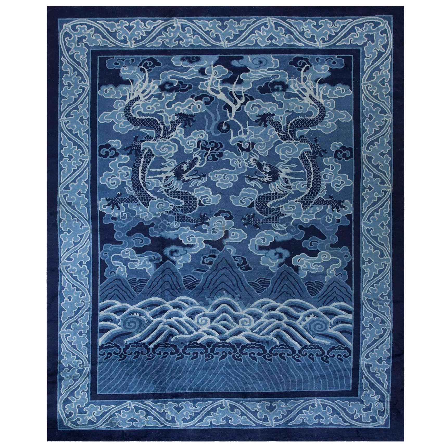 Early 20th Century Chinese Peking Carpet ( 9'4" x 11'8" - 285 x 355 )