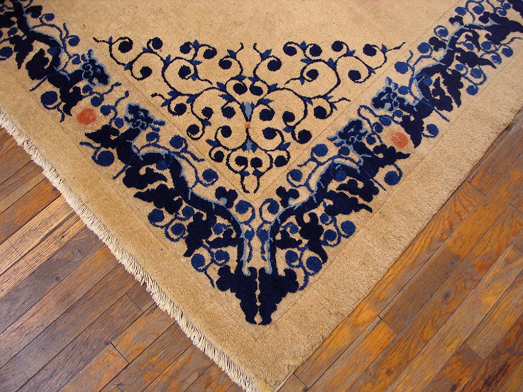 19th Century Chinese Peking Carpet ( 9'4