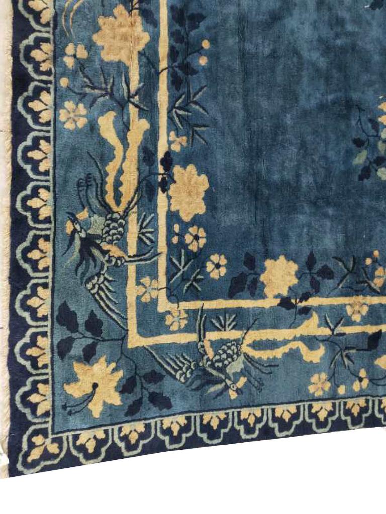 Early 20th Century Chinese Peking Carpet ( 9 6