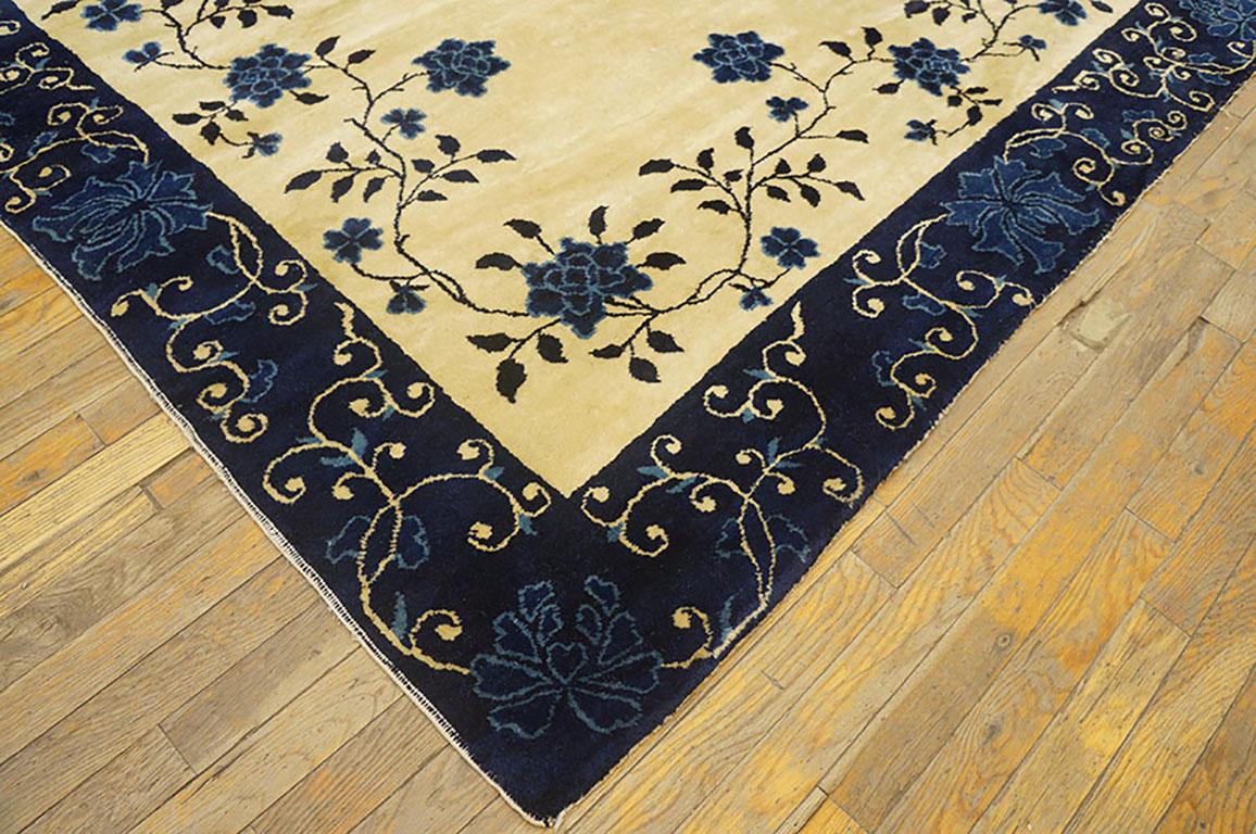 19th Century Chinese Peking Carpet ( 9'8