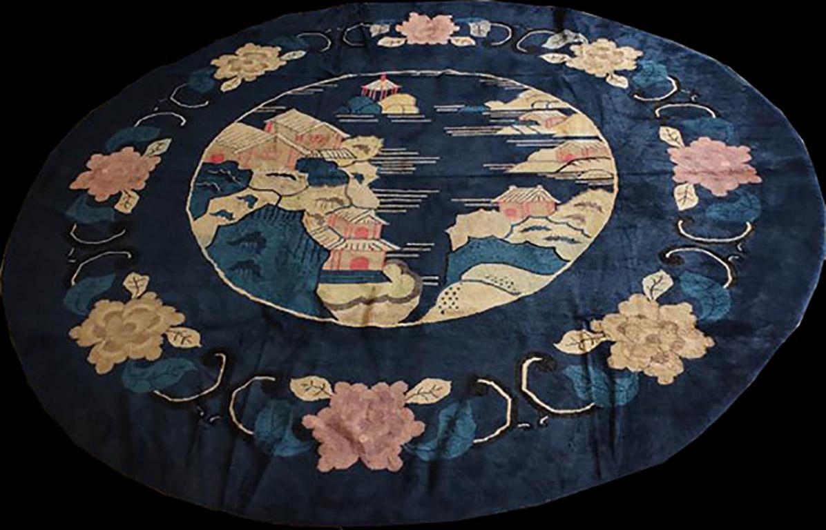 Antique Chinese - Peking rug, measures: 9'9