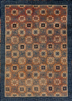 Antique Chinese Peking Rug, circa 1880s