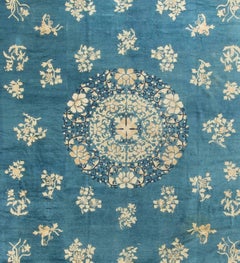 Antique Chinese Peking Rug, circa 1900