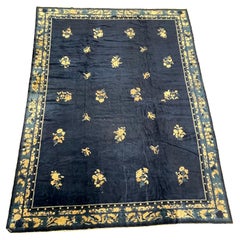 Tapis chinois ancien de Pékin de style Pékin, vers 1900