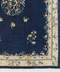 Antique Chinese Peking Rug circa 1900