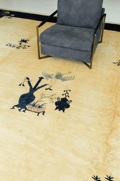 Antique Chinese Peking Rug