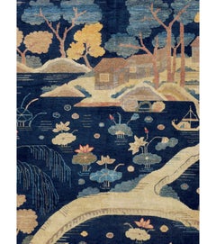 Antique Chinese Peking Rug