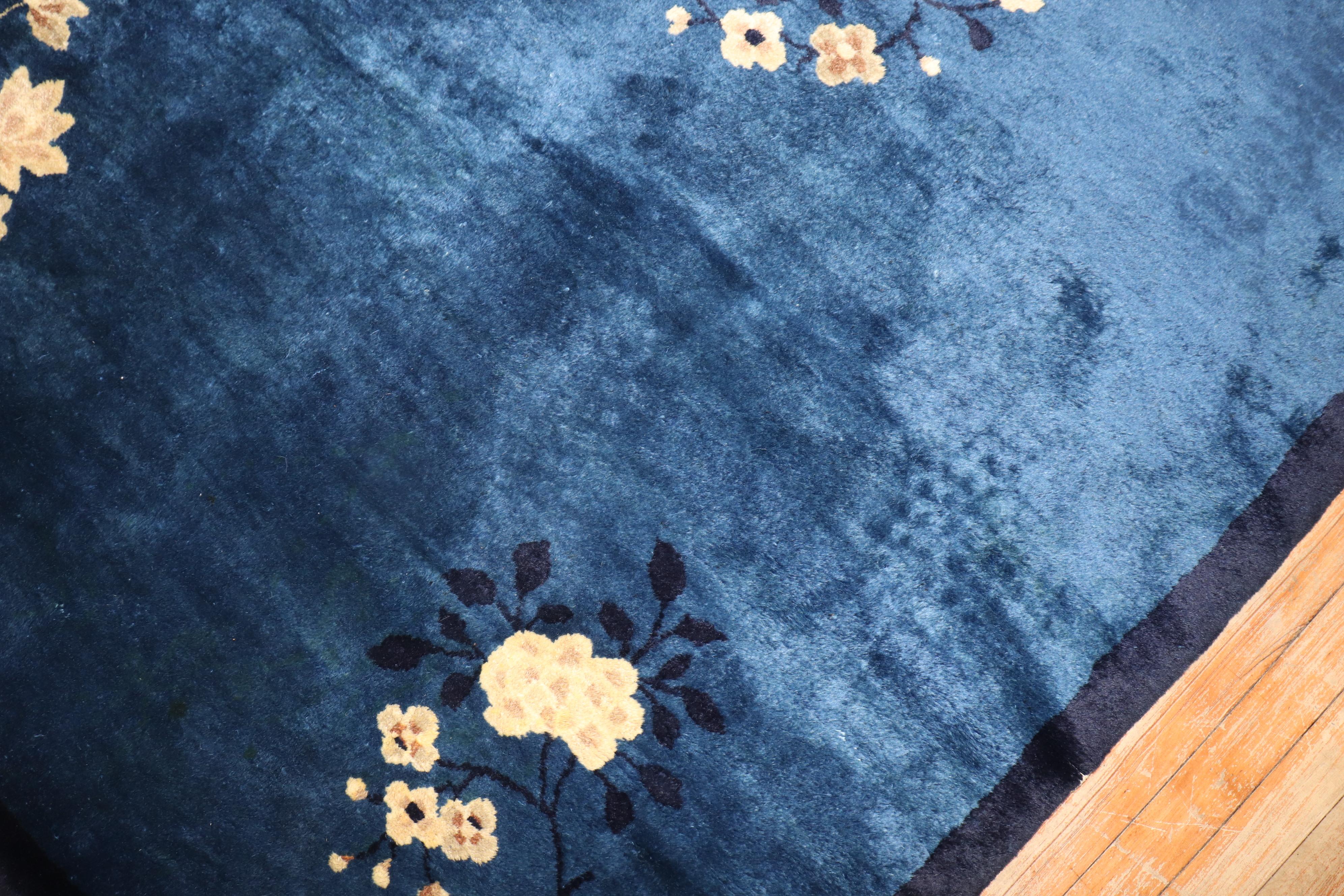 Antiker chinesischer Pekinger Teppich (Handgewebt) im Angebot