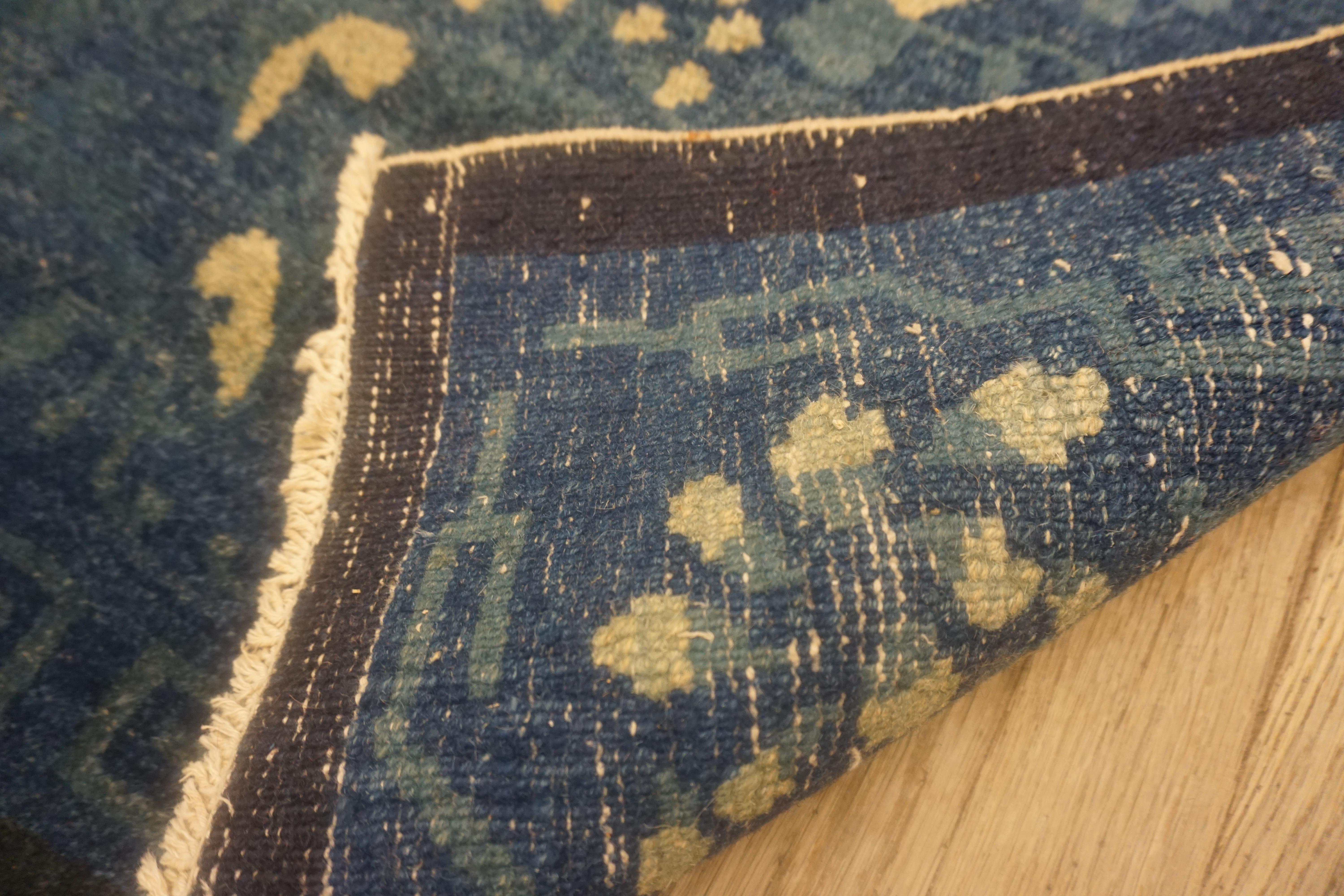 Laine Tapis chinois ancien de Pékin de style chinois en vente