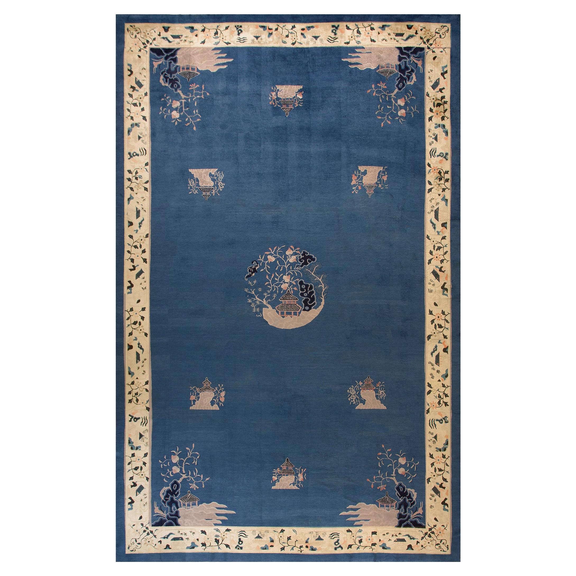 Antique Chinese, Peking Rug For Sale