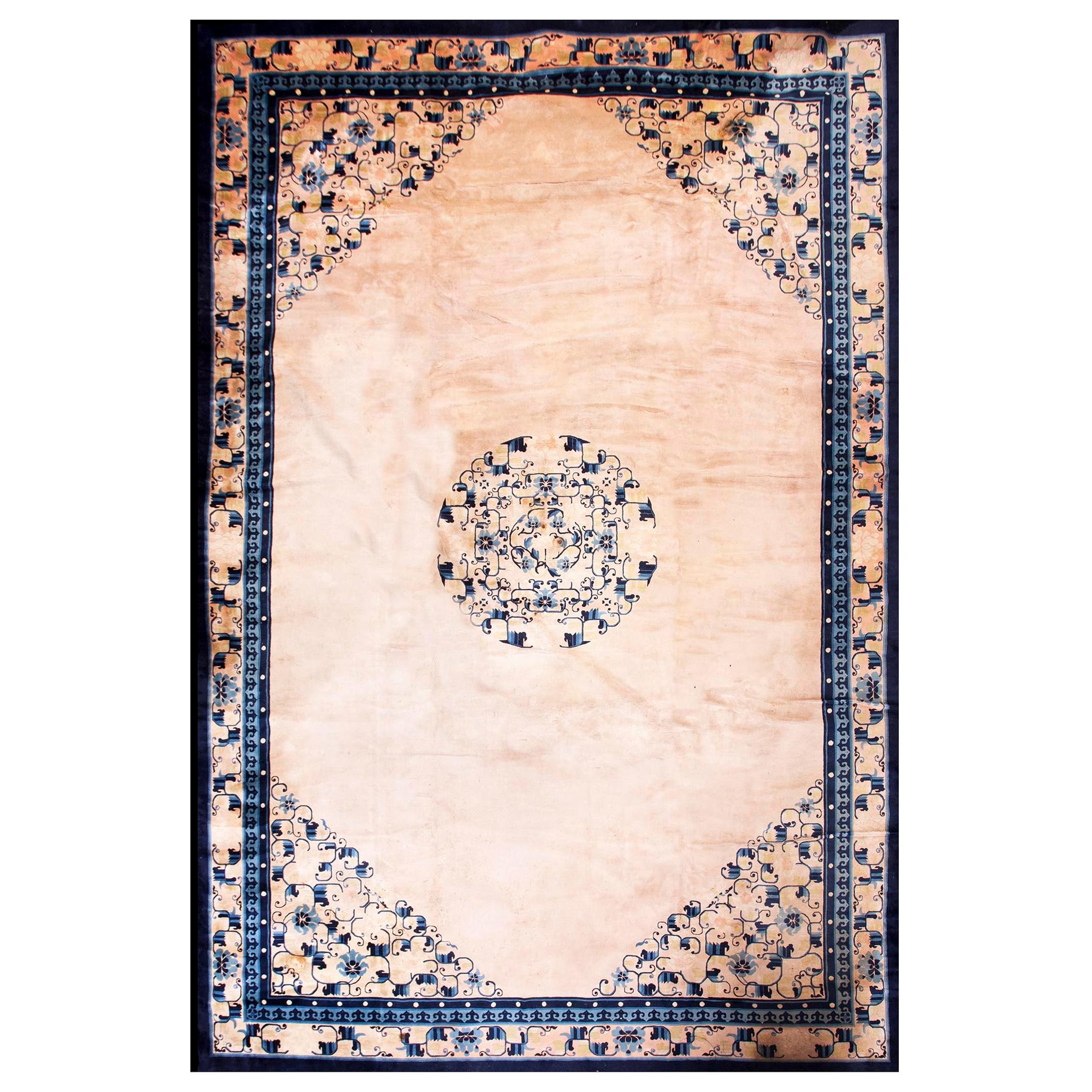 Antique Chinese Peking Rug