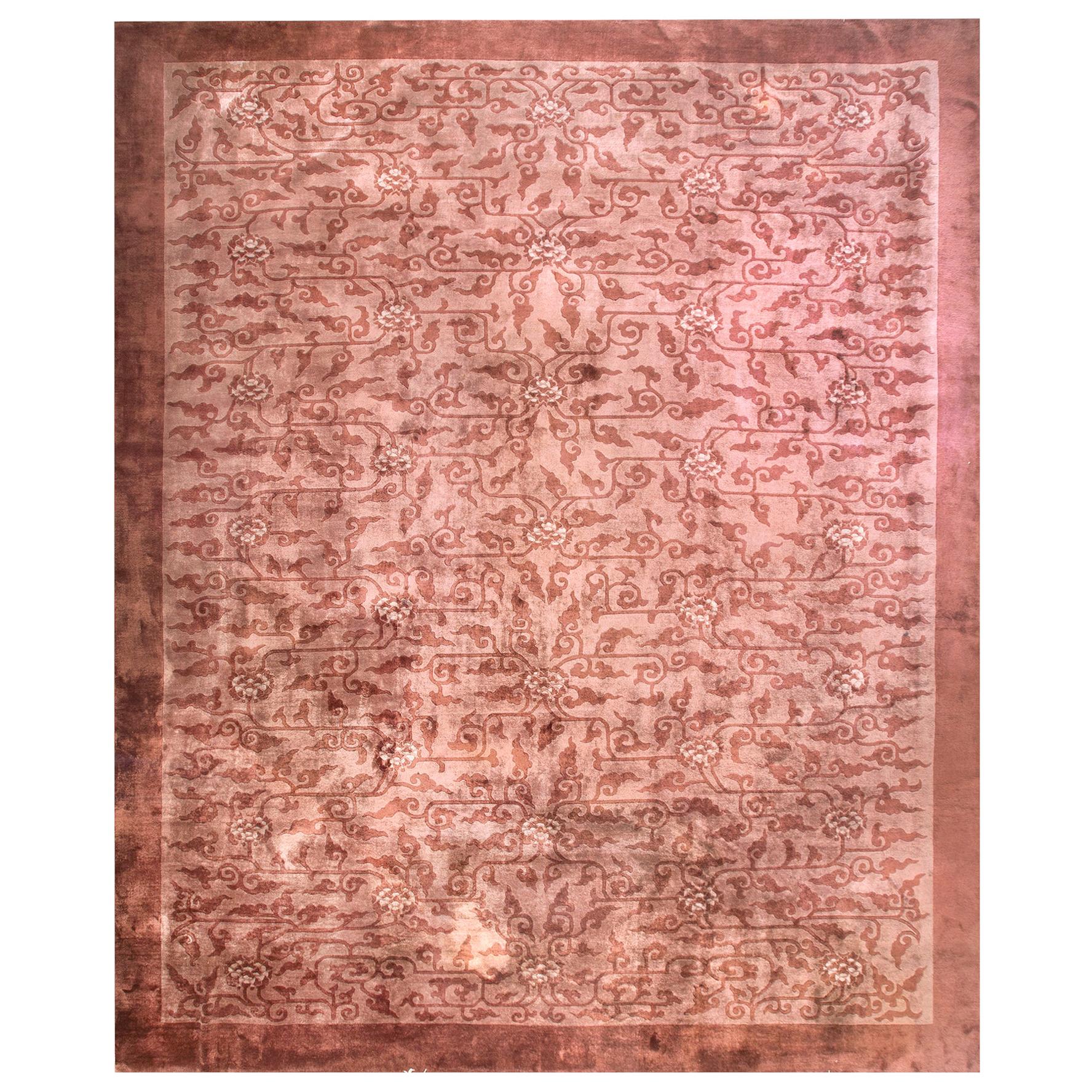Early 20th Century Chinese Peking Carpet ( 13' x 16'6" - 396 x 503 ) For Sale