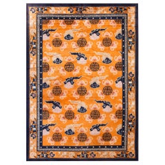 Tapis chinois ancien de Pékin de 7' 2""" x 10' 4""