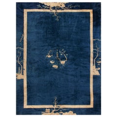 Antique Chinese Peking Rug