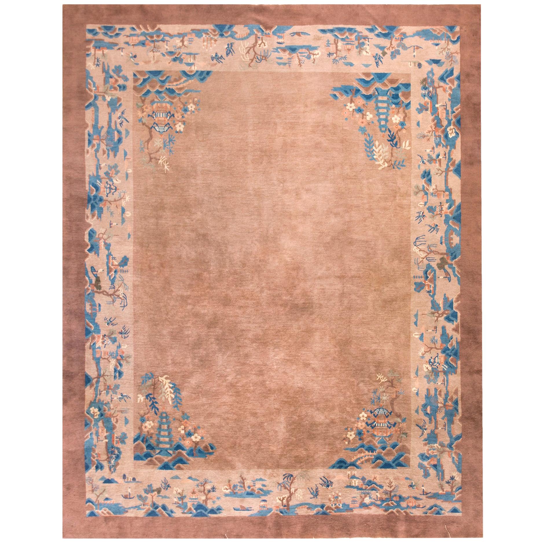 Early 20th Century Chinese Peking Carpet ( 8'8" x 10'8" - 265 x 325 ) For Sale