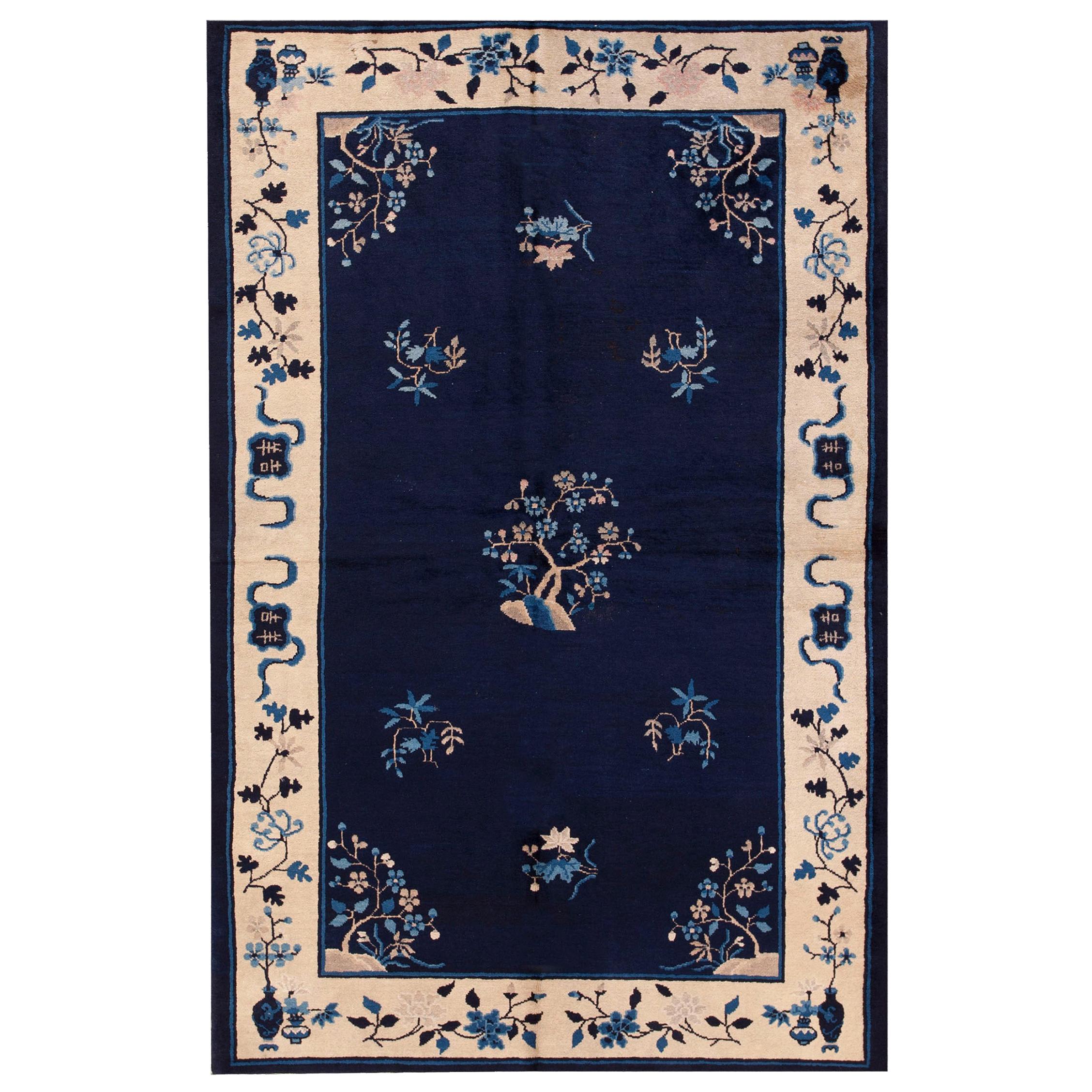 Antique Chinese Peking Rug 5' 0" x 7' 8"