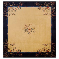 Antique 1920s Chinese Peking Carpet ( 13'2" x 14' - 400 x 425 ) 