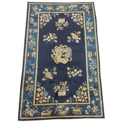 Tapis chinois de Pékin du début du 20ème siècle ( 3'2" x 4'10" - 97 x 147 )