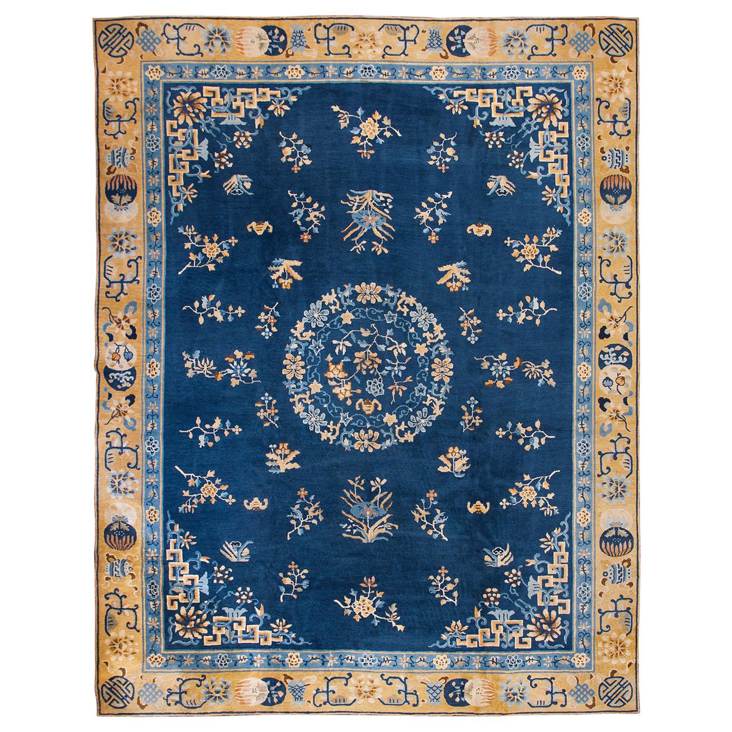 Antique  Chinese, Peking Rug For Sale