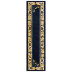 Antique 1920s Chinese Peking Carpet ( 2'10" x 11'6" - 85 x 350 )