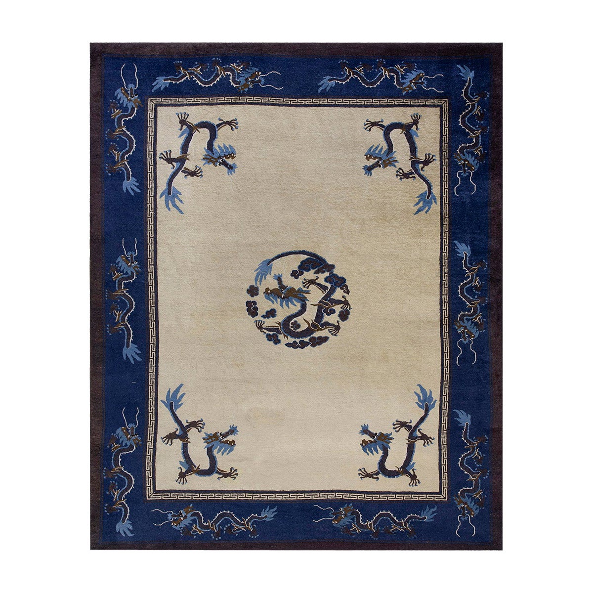 Tapis chinois ancien de Pékin