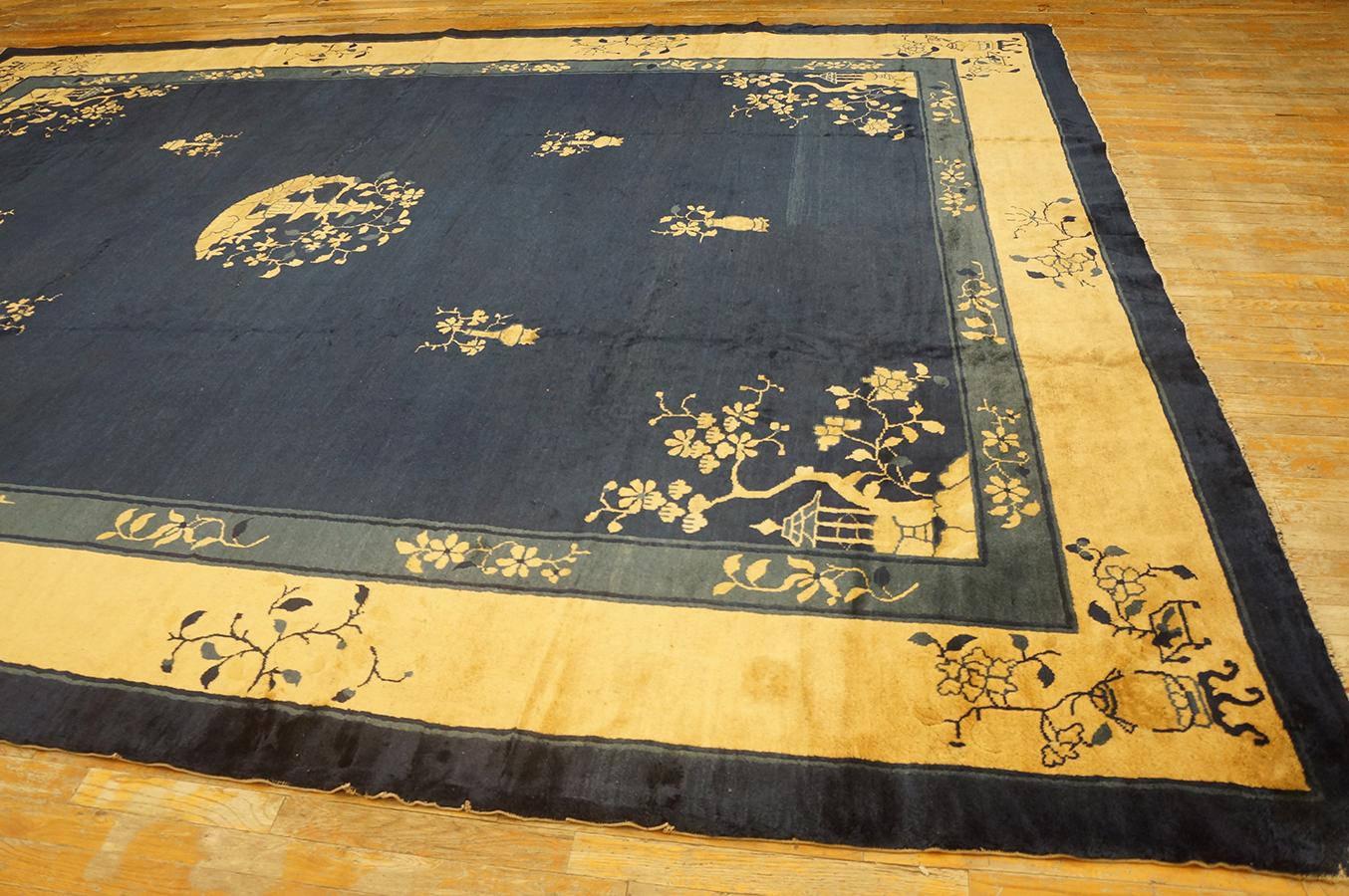 Late 19th Century Chinese Peking Carpet ( 10' x 13'4'' - 305 x 407 ) For Sale 6