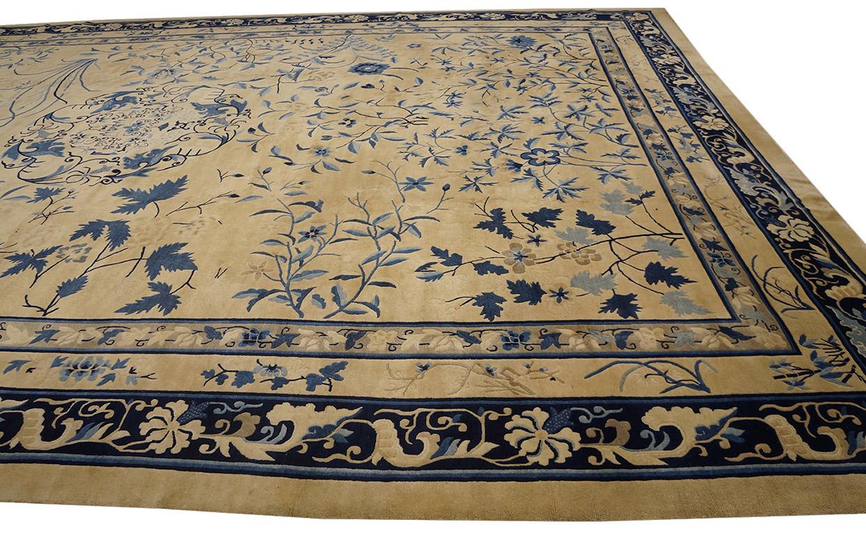 Late 19th Century Chinese Peking Carpet ( 13' 9