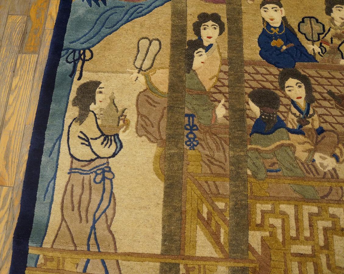 Tapis de Pékin chinois des années 1920 ( 4' 6''x 9' 1'' - 137 x 276 ) en vente 5