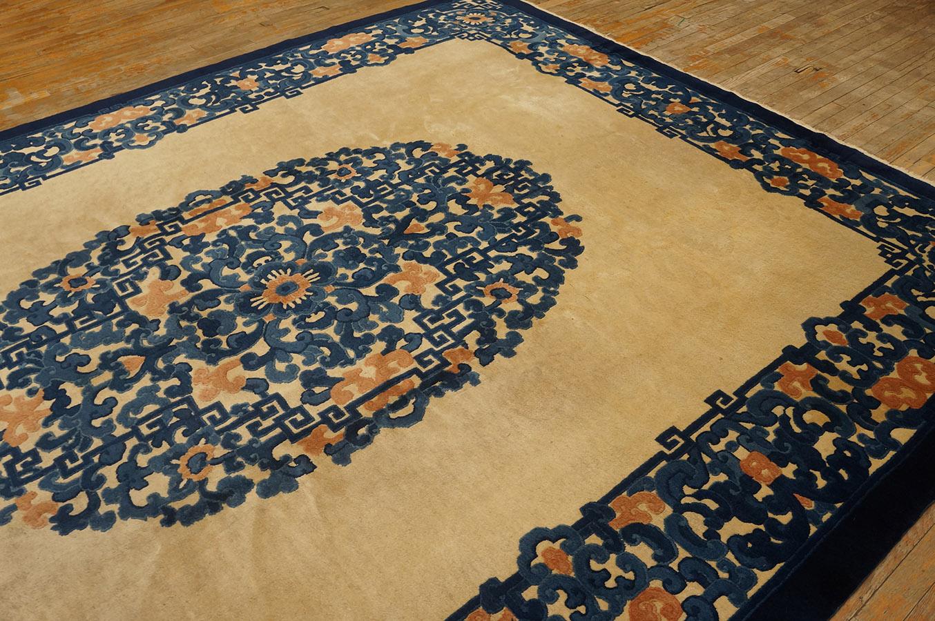 Early 20th Century Antique Chinese, Peking Rug 8' 0