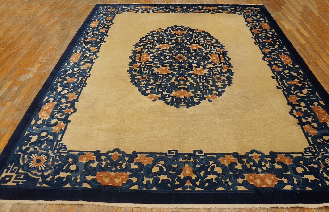 Antique Chinese, Peking Rug 8' 0