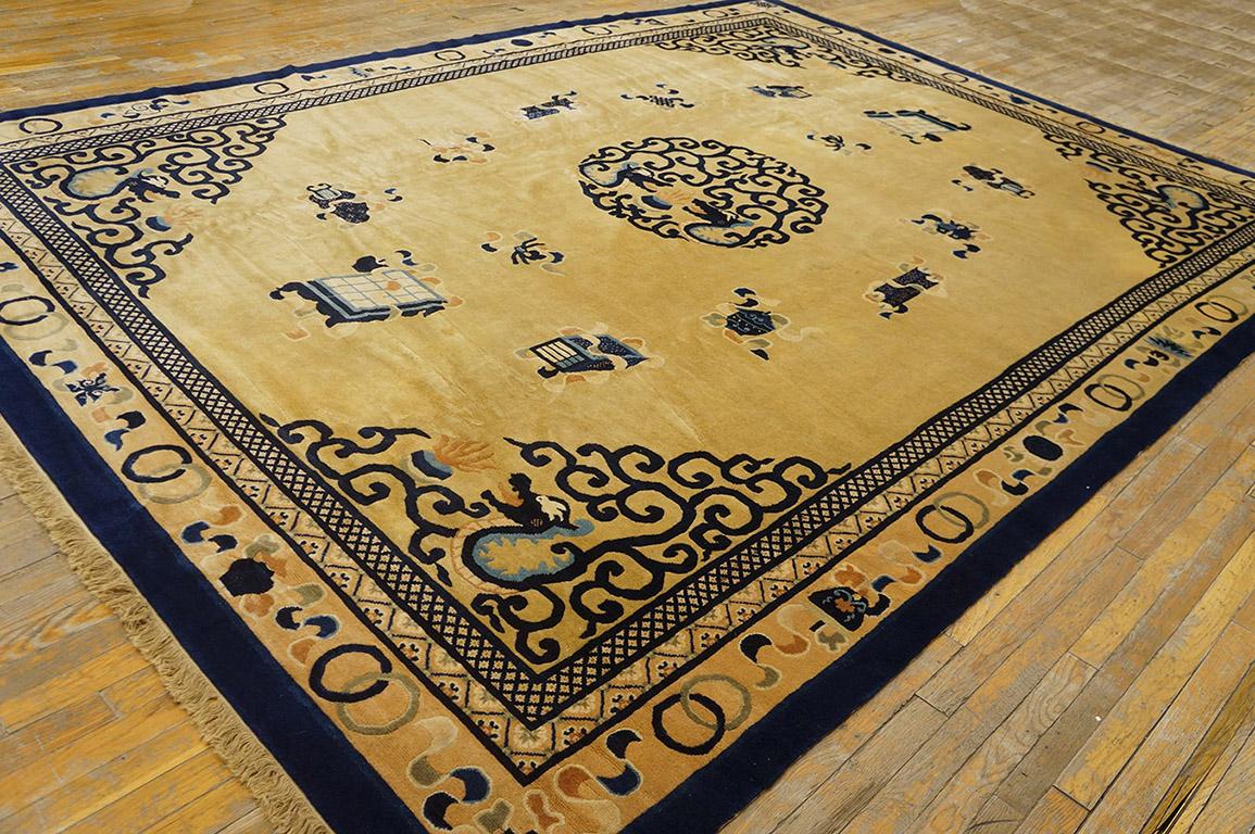 Antique Chinese - Peking rugs, size: 8' 10'' x 12' 0'.