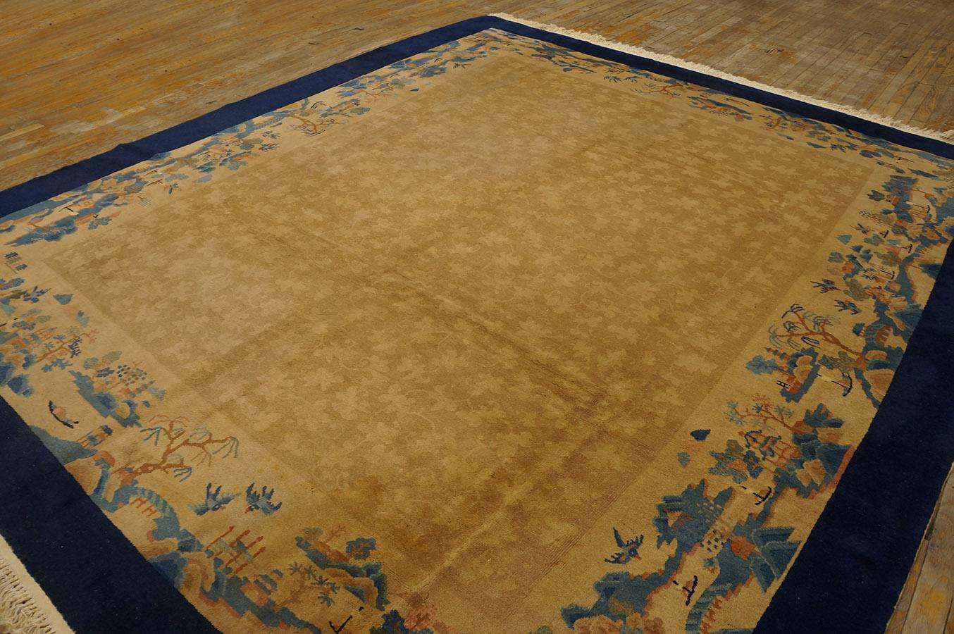 Early 20th Century Chinese Peking Carpet ( 8'5'' x 9'10'' - 256 x 300 )  For Sale 6