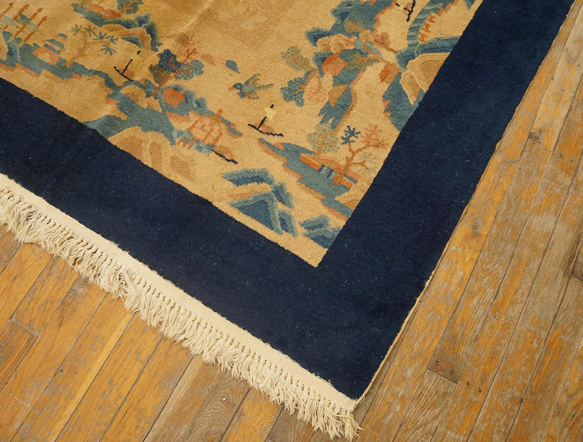 Early 20th Century Chinese Peking Carpet ( 8'5'' x 9'10'' - 256 x 300 ) For Sale 8