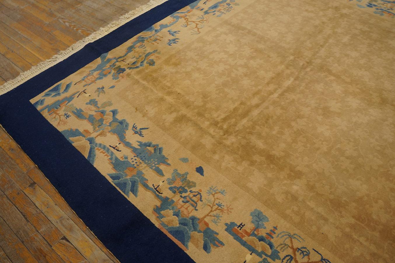 Early 20th Century Chinese Peking Carpet ( 8'5'' x 9'10'' - 256 x 300 ) For Sale 10