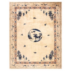 Antique Chinese, Peking Rugs 9' 0'' x 11' 9''