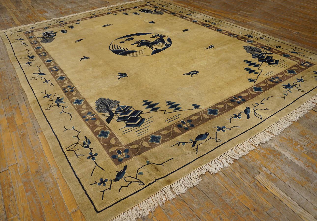 Antike chinesische Peking-Teppiche, 2,05 m x 3,05 m (Chinesisch) im Angebot