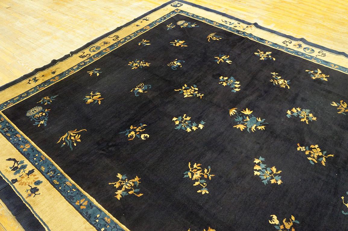 Tapis pékinois de la fin du 19e siècle ( 9''6