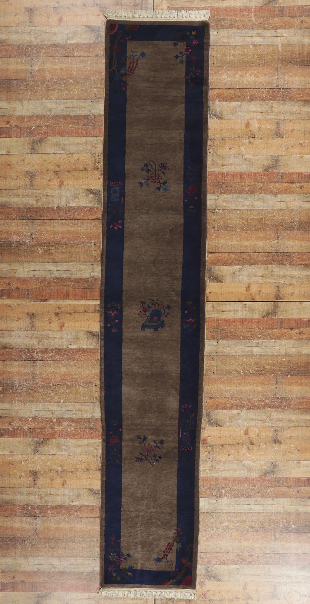 Antique Chinese Peking Runner For Sale 1