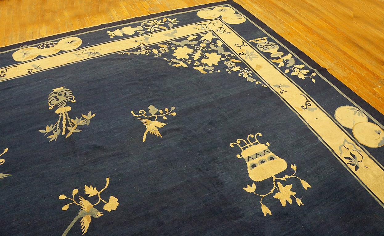 19th Century Chinese Perking Carpet ( 11'10
