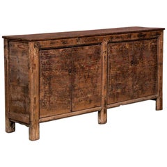 Antique Chinese Pine Sideboard / Buffet